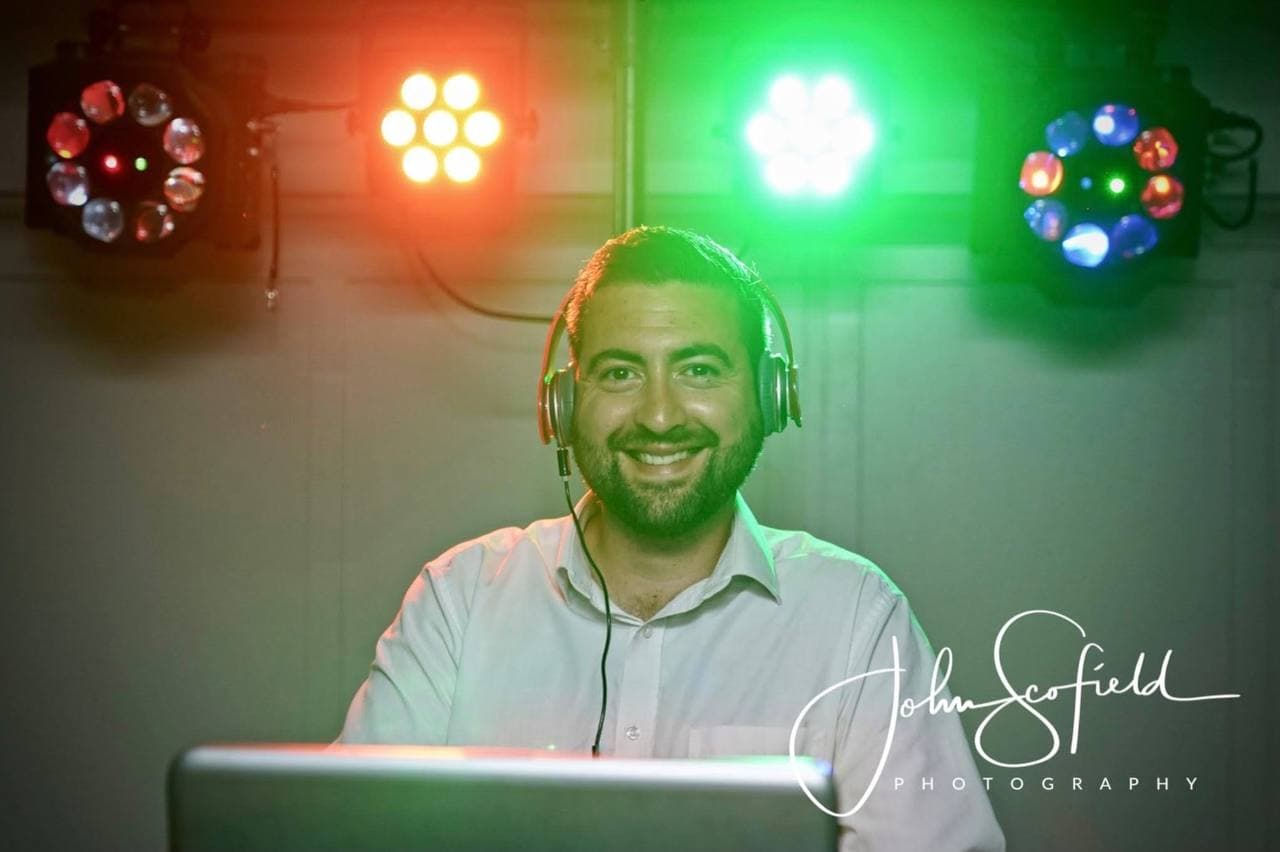 Sussex DJ Company DJ performing